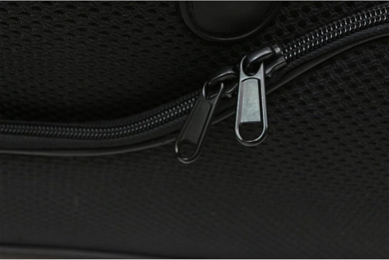 YoungMonic Alto Saxophone Case Nylon Saxophone Accessories Black Lightweight Strap Strong Hard Protect Alto Sax Case (Black) - Image 4
